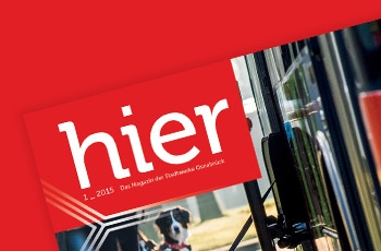 Kundenmagazin hier Kundenmagazin hier